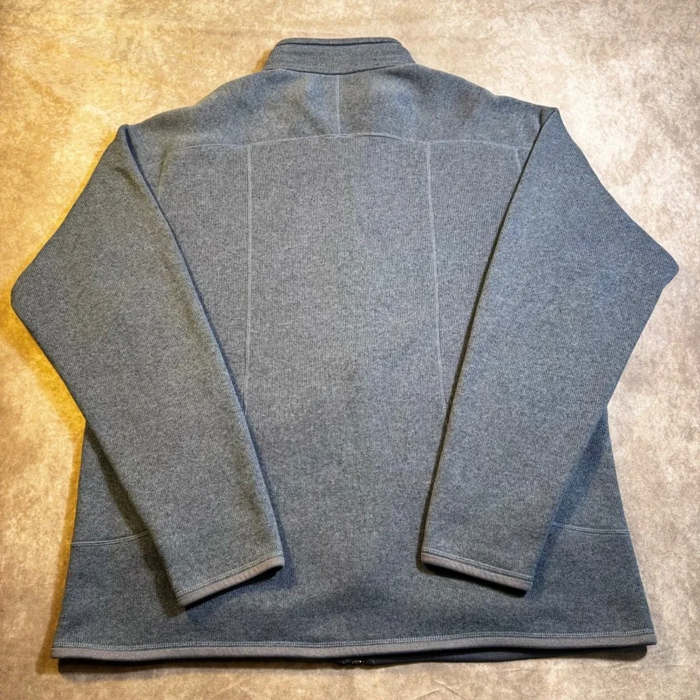 Patagonia Better Sweater Full Zip Fleece Jacket Mens XL Gray 25527 Heathered